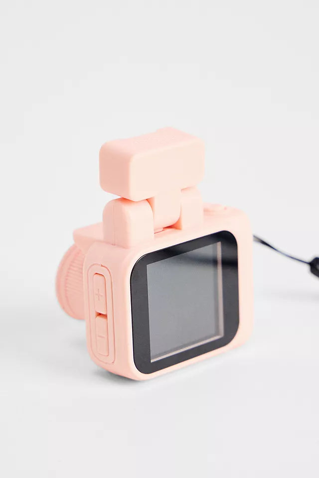 RetroSnap® – Mini Appareil Photo Numérique au Style Rétro + Carte Mémoire 32 Go OFFERTE, Crochet Mousqueton & Batterie Amovible (Autonomie Supplémentaire de 180 min)