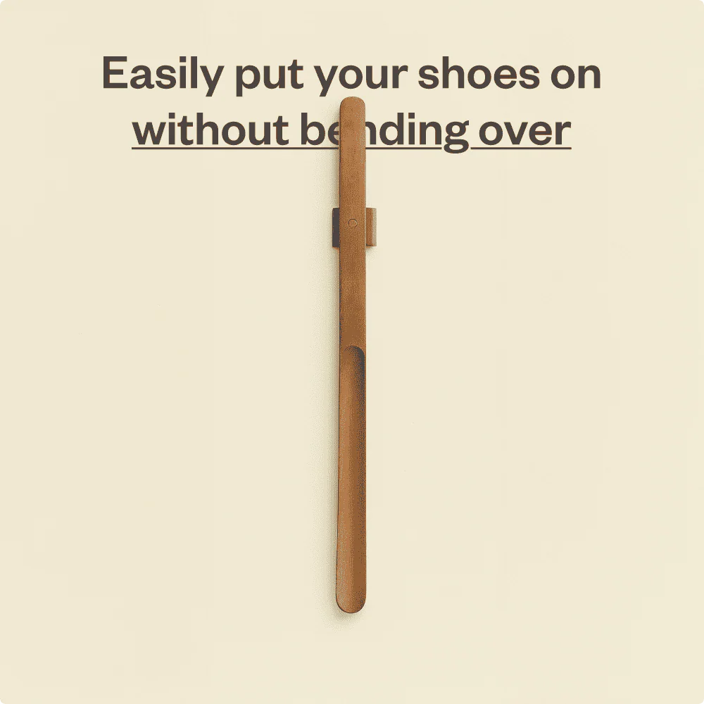 NoBend™ Shoe Helper