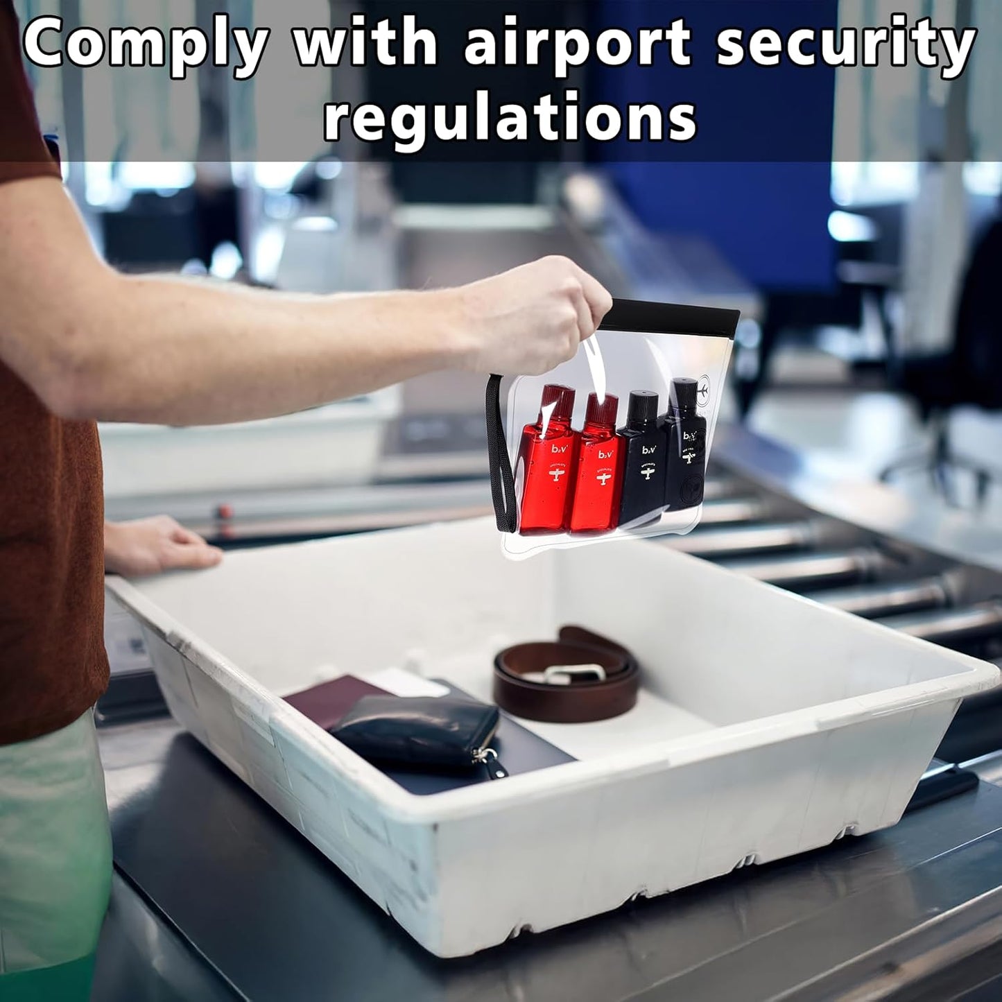 4x ClearBags™ – TSA Approved Carry-On Liquid Bags