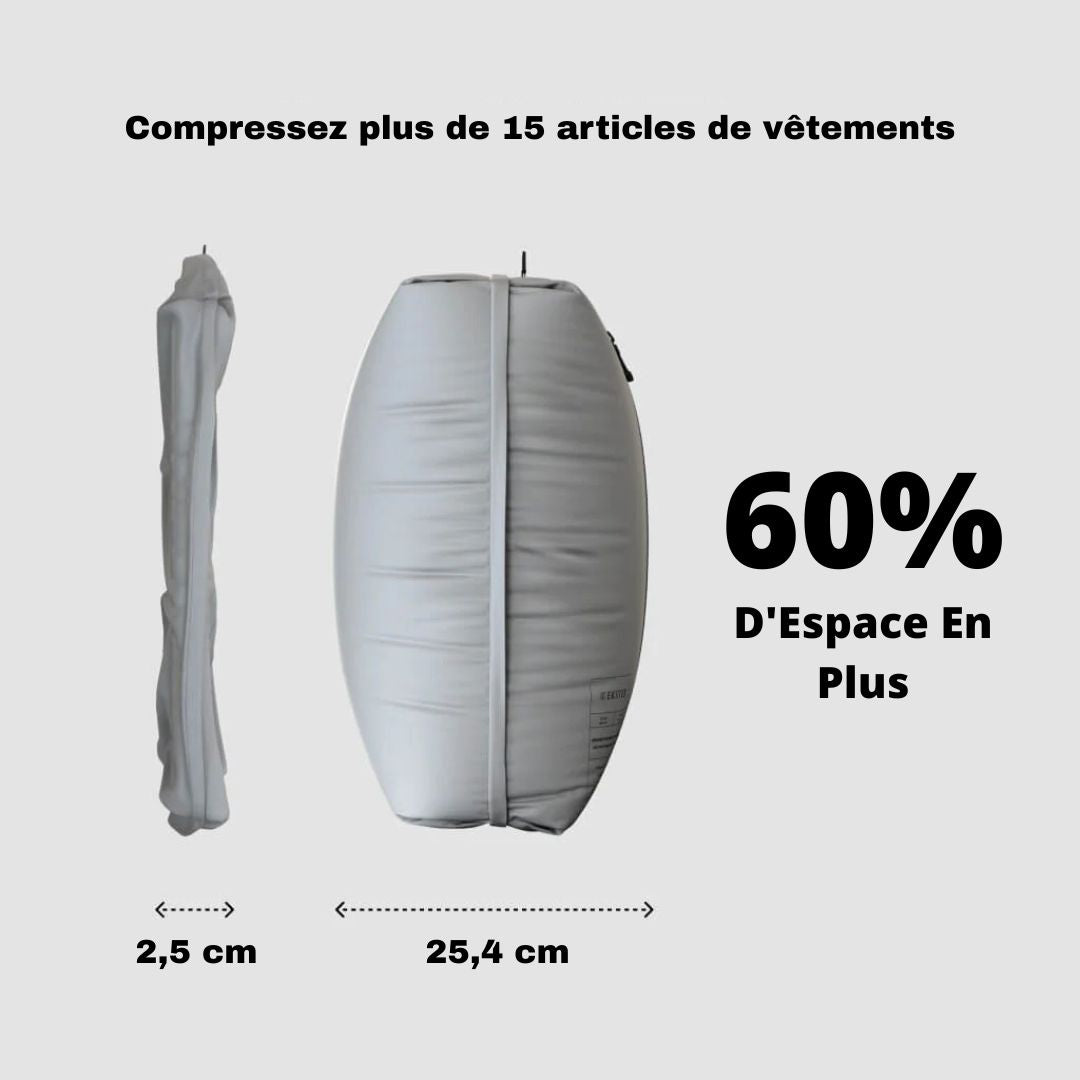 AirLess™ Kit Voyage – Sac Sous-Vide + Pompe OFFERTE